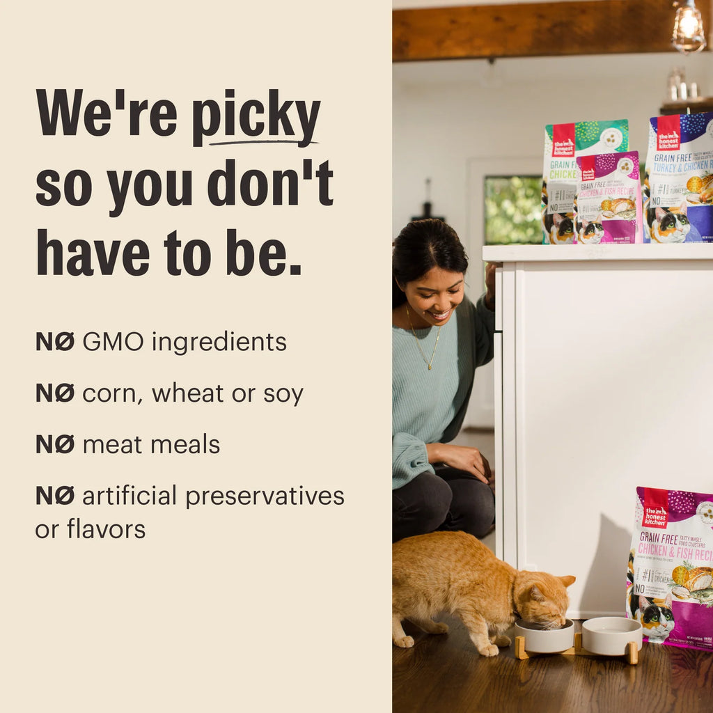 Grain Free Chicken and Whitefish Dry Cat Food Whole Food Clusters with Probiotics · Grain-free recipe, chicken and whitefi