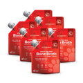 Grass-Fed Beef Bone Broth for Dogs and Cats with Collagen Peptides in a Mealtime Mobility Formula — Beef / 6 Pack