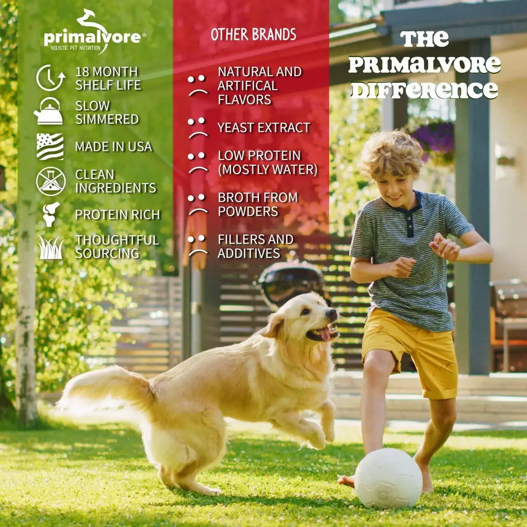 Grass-Fed Beef Bone Broth for Dogs and Cats with Collagen Peptides in a Mealtime Mobility Formula