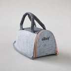 Gray Polyester Felt Mini Iron Case