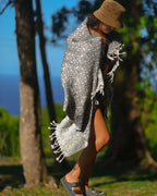 Grey Turkish Beach Towel