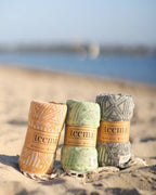 Grey Turkish Beach Towel