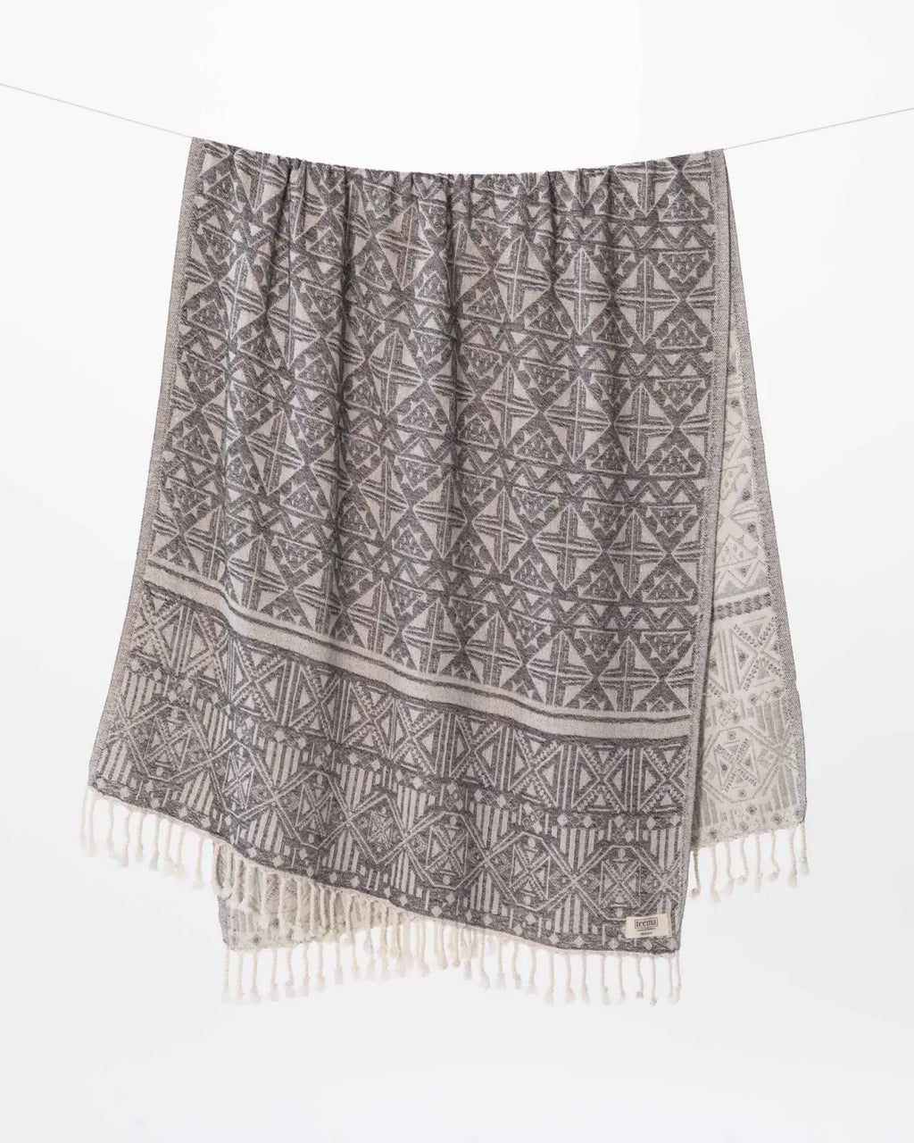 Grey Turkish Beach Towel