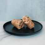 Grilled Chicken Parmesan Wrap in a Whole Wheat Tortilla with Shredded Mozzarella for Lunch or Dinner