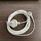 Grounding Fitted Bed Sheet in White or Grey, Sized from Single to King for Your Bedroom Bedding