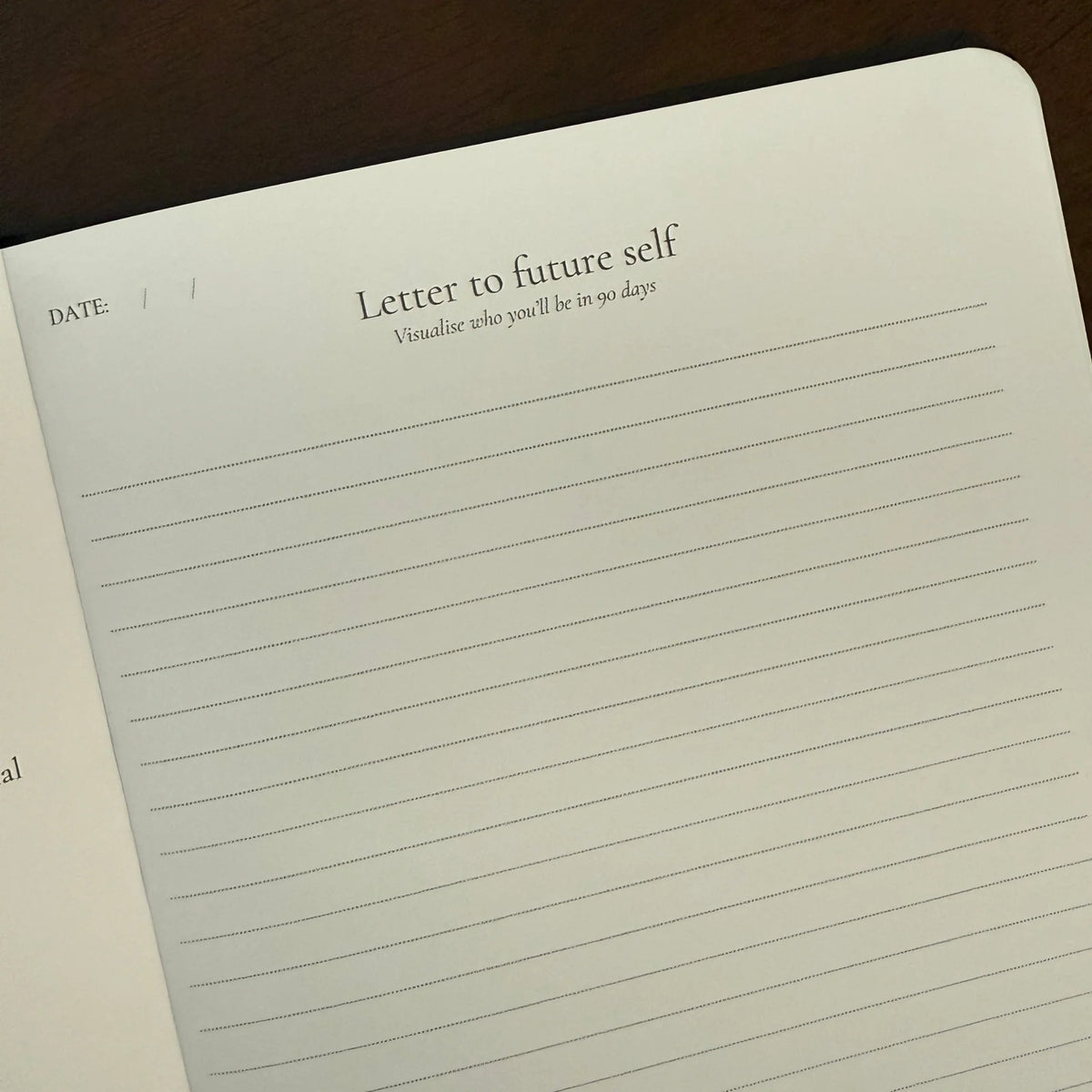 Guided Reflection Journal with Morning and Evening Prompts for Daily Gratitude and Mood Tracking