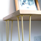 Hairpin Table Legs for Breakfast Bars and Kitchen Islands, 86cm Set of 4 in a Three-Rod Design
