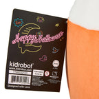 Halloween Plush Stuffed Animal, 13-Inch Candy Corn Character for Seasonal Display and Gift Giving