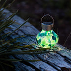 Handblown Glass Solar Lantern