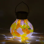 Handblown Glass Solar Lantern