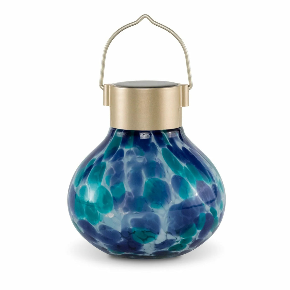Handblown Glass Solar Lantern