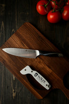 Handheld Kitchen Knife Sharpener with a Full-Length Finger Guard and Diamond-Honed Tungsten Carbide Blades