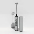 Handheld Rechargeable Milk Frother and Drink Mixer with Five Attachments for Coffee and Breakfast Prep