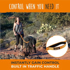 Hands-Free Bungee Dog Leash Set