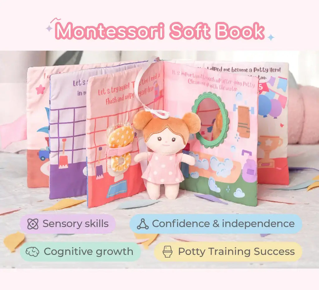 Hands-On Potty Training Soft Book