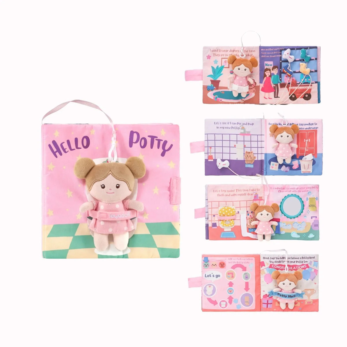 Hands-On Potty Training Soft Book