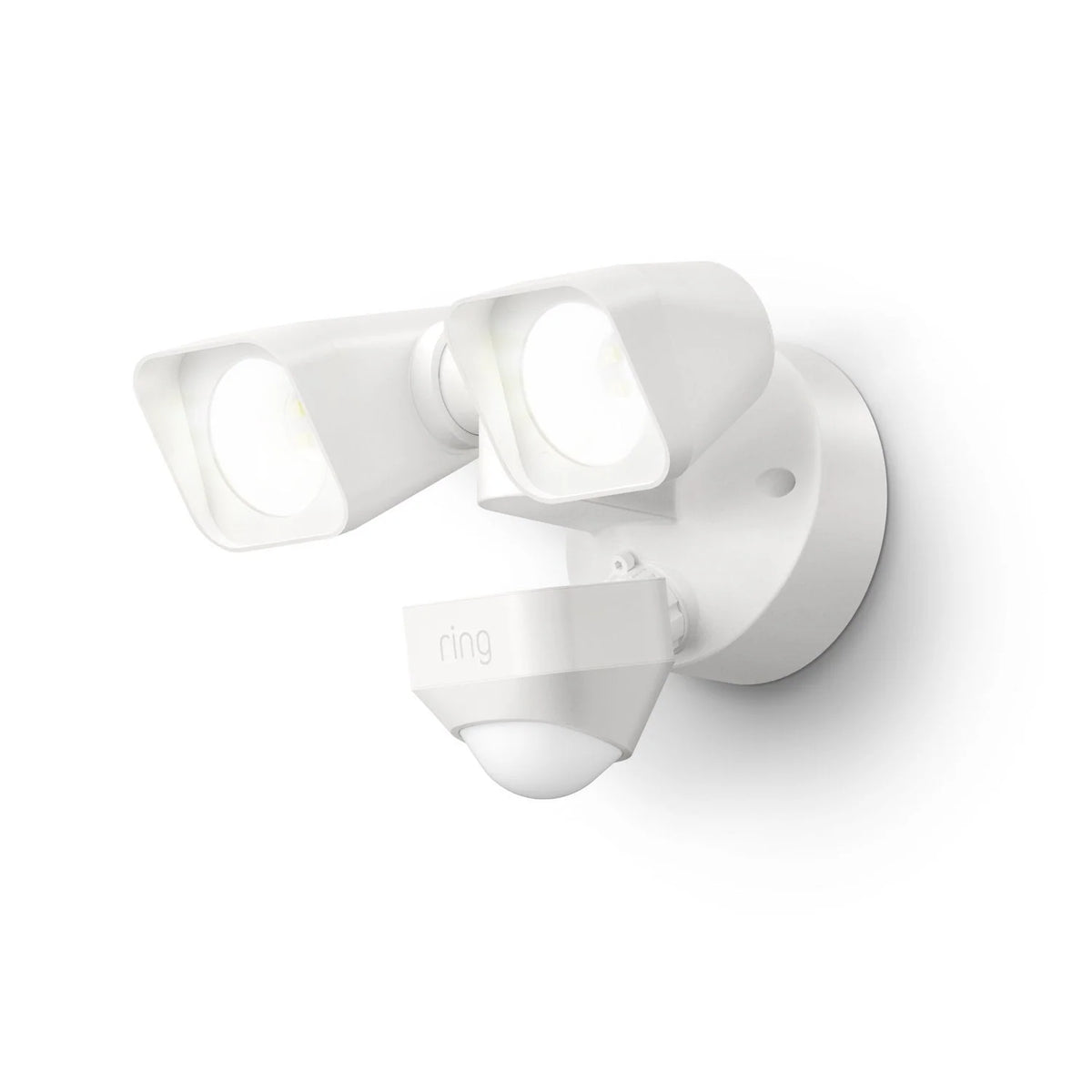 Hardwired Smart Floodlight, White