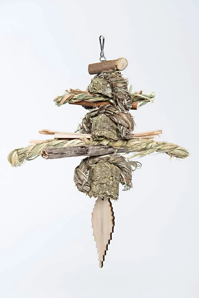 Hay and Twig Hanging Mobile