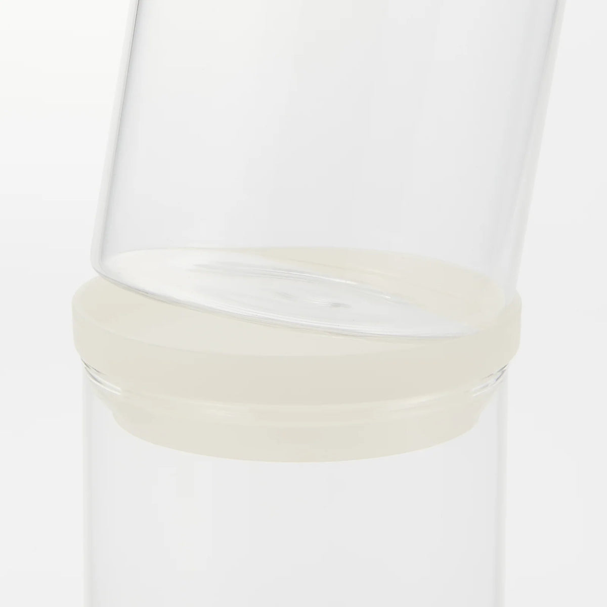 Heat Resistant Glass Storage Jar, 10.8 fl oz Round Container