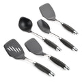 Heat-Resistant Nylon Kitchen Cooking Utensil Set, Graphite