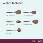 Heat-Resistant Nylon Kitchen Cooking Utensil Set