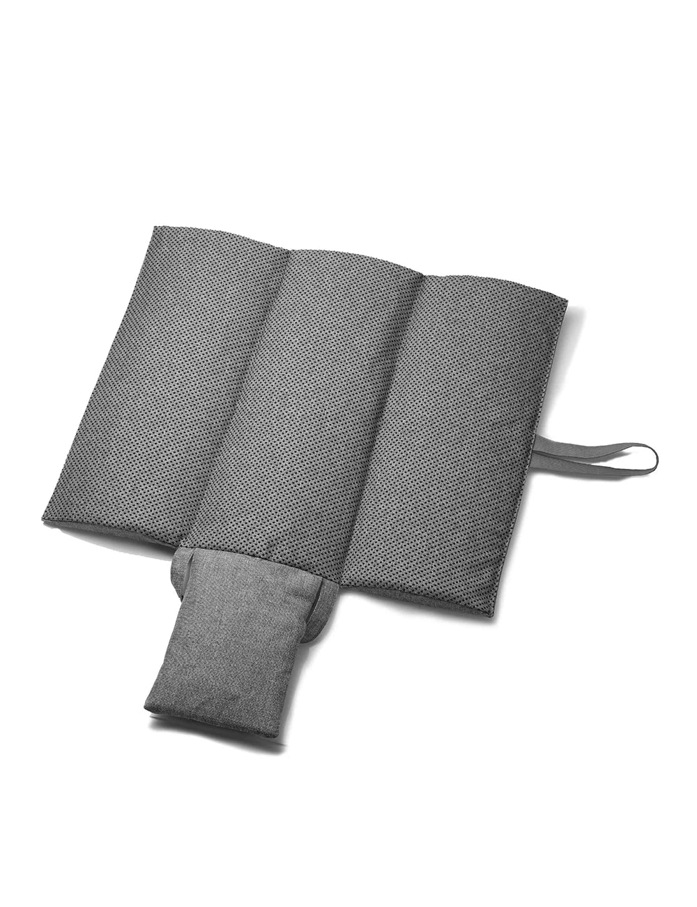 Heated Seat Cushion with Memory Foam, Three Heat Set — Flecking Gray / With Mini 5K Battery / Flecking Gray / Without Battery