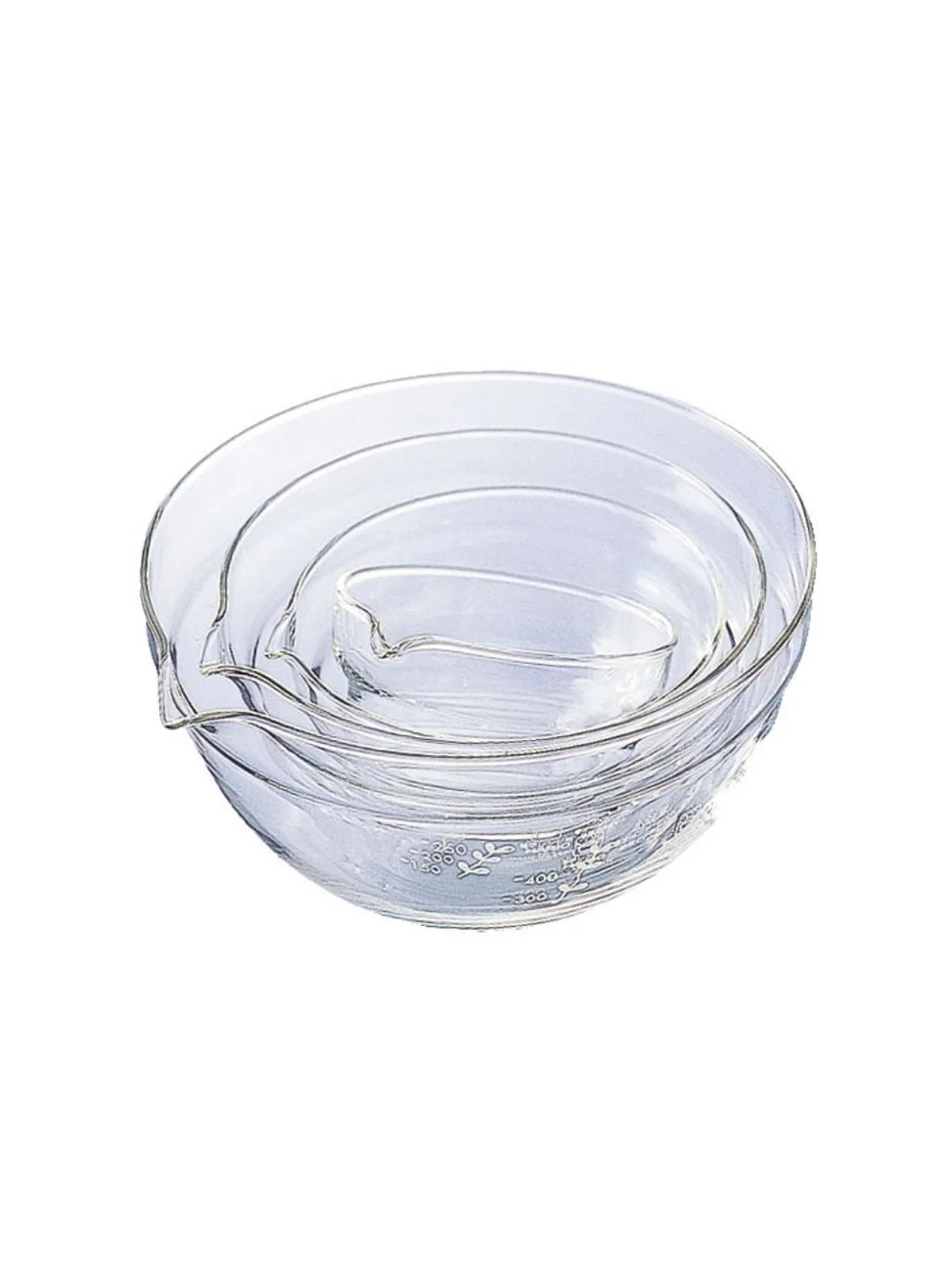 Heatproof Glass Mixing Bowl Set