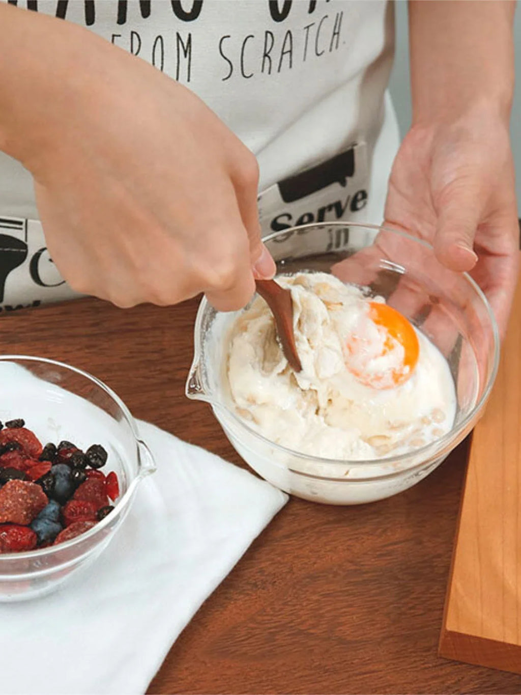 Heatproof Glass Mixing Bowl Set