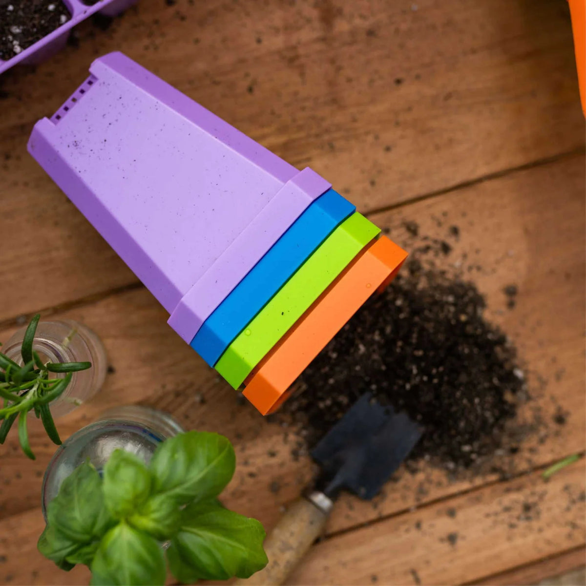 Heavy-Duty 3.3-Inch Seed Starting Pots with Inserts, Drainage Holes, and 36, 90, or 180 Pot Sets