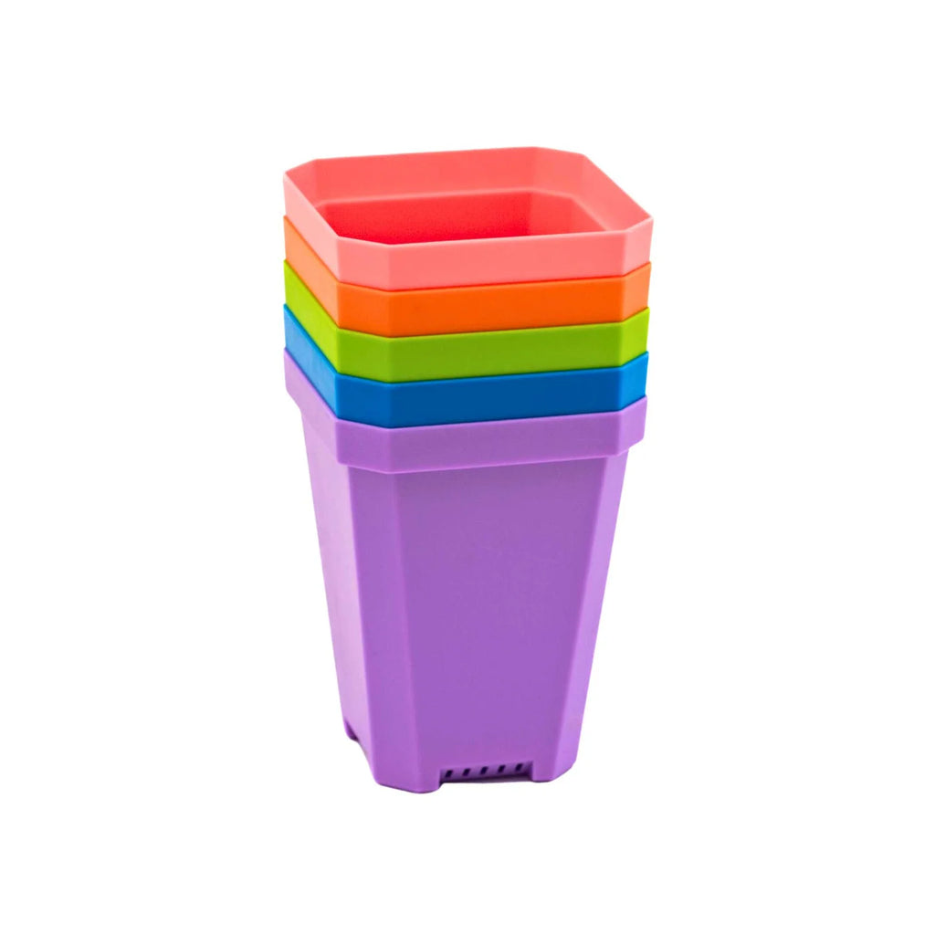 Heavy-Duty 3.3-Inch Seed Starting Pots with Inserts, Drainage Holes, and 36, 90, or 180 Pot Sets
