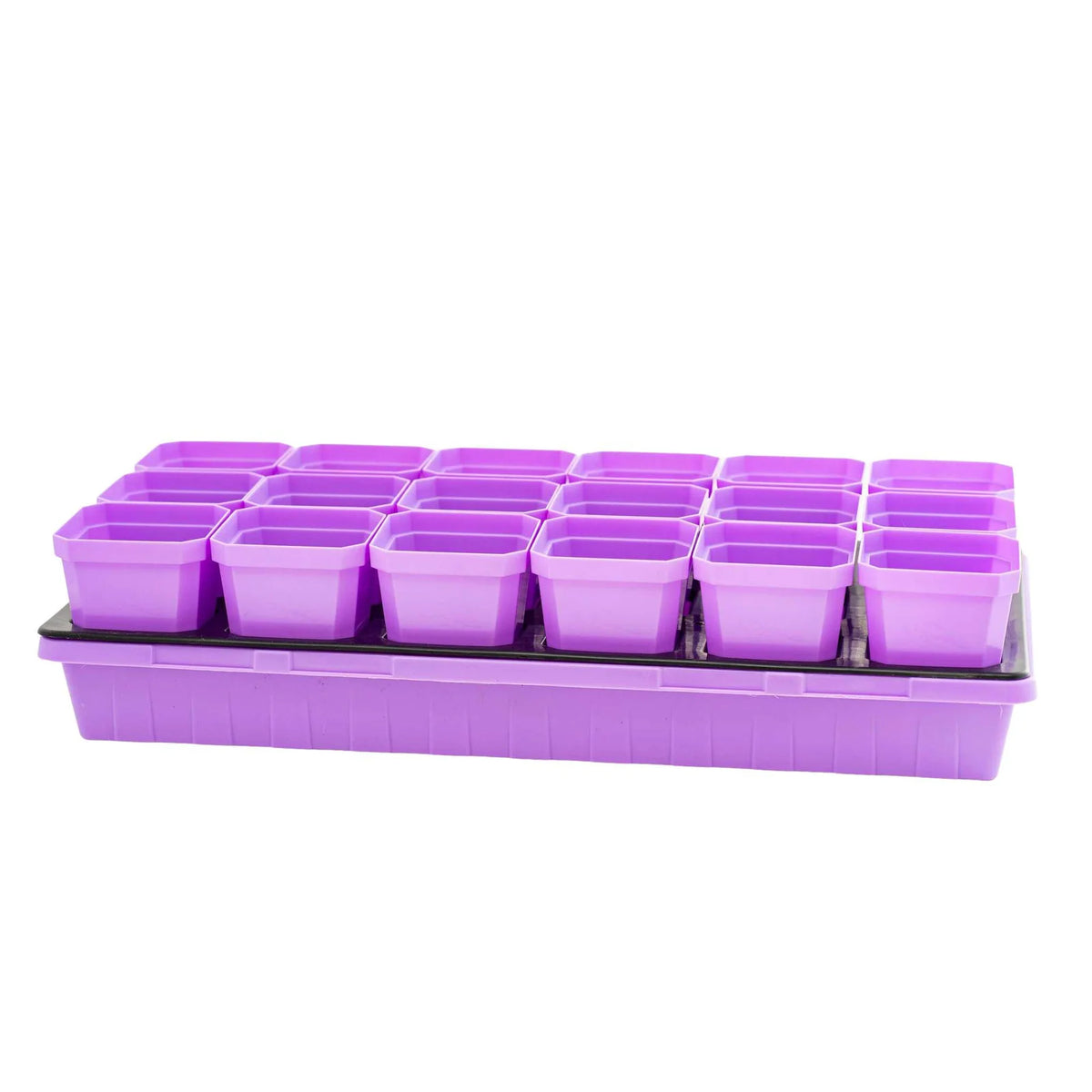 Heavy-Duty 3.3-Inch Seed Starting Pots with Inserts, Drainage Holes, and 36, 90, or 180 Pot Sets