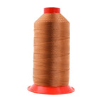 Heavy-Duty Bonded Nylon Upholstery Thread for Leather, Vinyl, Canvas and Outdoor Gear Repa — Bourbon Brown / T135 #138 420D/3