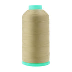 Heavy-Duty Bonded Nylon Upholstery Thread for Leather, Vinyl, Canvas and Outdoor Gear Repairs — Beige / T45 #46 210D/2