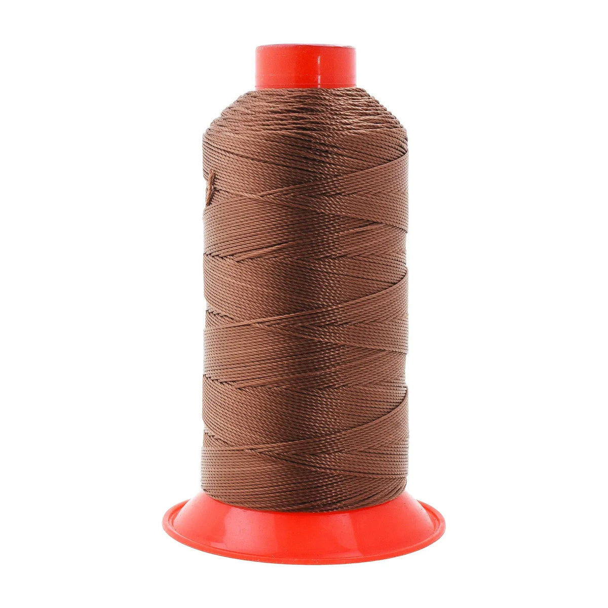 Heavy-Duty Bonded Nylon Upholstery Thread for Leather, Vinyl, Canvas and Outdoor Gear Repairs — Brown / T350 #346 210D/15