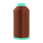 Heavy-Duty Bonded Nylon Upholstery Thread for Leather, Vinyl, Canvas and Ou — Brown / T90 #92 280D/3 / Brown / T45 #46 210D/2