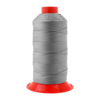 Heavy-Duty Bonded Nylon Upholstery Thread for Leather, Vinyl, Canvas and Outdoor Gear Repairs — Gray / T350 #346 210D/15