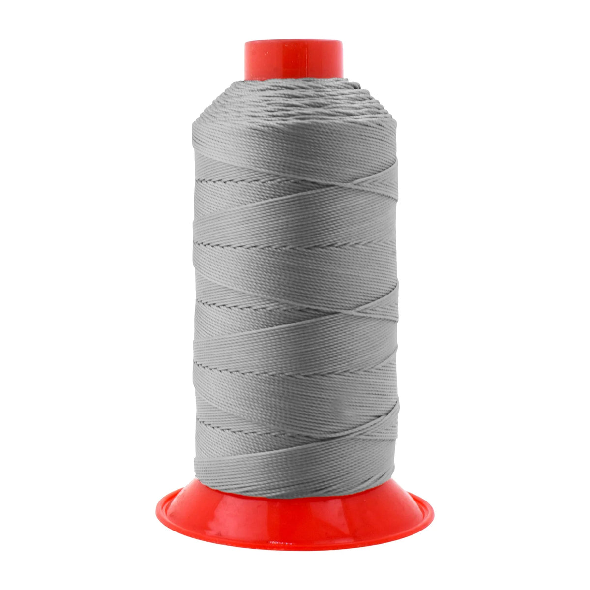 Heavy-Duty Bonded Nylon Upholstery Thread for Leather, Vinyl, Canvas and Outdoor Gear Repairs — Gray / T350 #346 210D/15