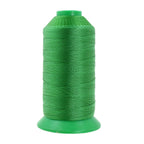 Heavy-Duty Bonded Nylon Upholstery Thread for Leather, Vinyl, Canvas and Outdoor Gear Repairs — Green / T135 #138 420D/3