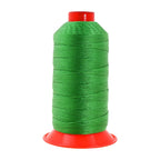 Heavy-Duty Bonded Nylon Upholstery Thread for Leather, Vinyl, Canvas and Outdoor Gear Repairs — Green / T350 #346 210D/15
