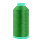 Heavy-Duty Bonded Nylon Upholstery Thread for Leather, Vinyl, Canvas and Outdoor Gear Repairs — Green / T45 #46 210D/2
