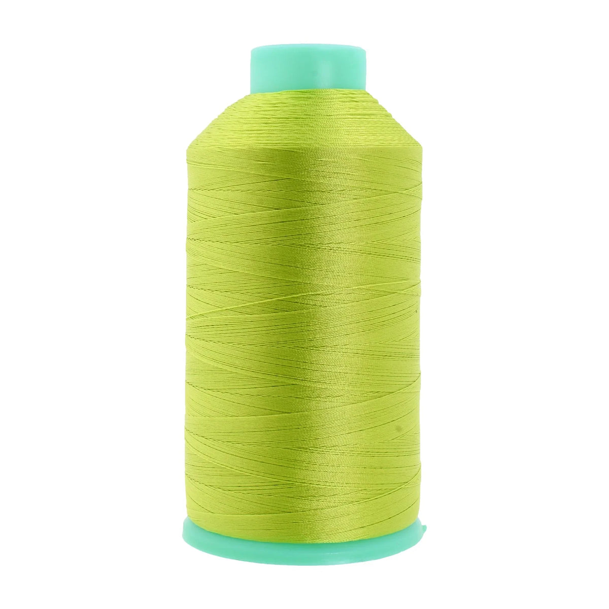 Heavy-Duty Bonded Nylon Upholstery Thread for Leather, Vinyl, Canvas and Outdoor Gear Repairs — Lime Green / T45 #46 210D/2
