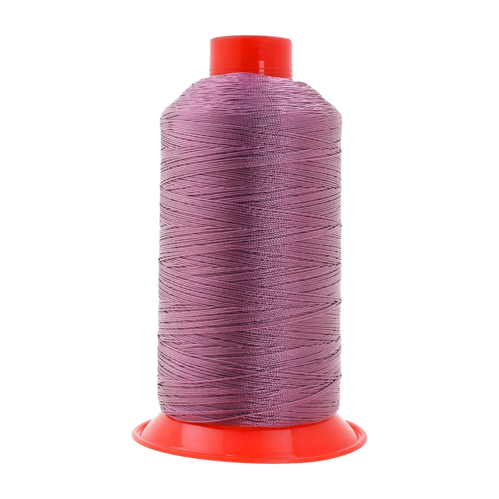 Heavy-Duty Bonded Nylon Upholstery Thread for Leather, Vinyl, Canvas and Outdoor Gear Repairs — Mauve / T135 #138 420D/3