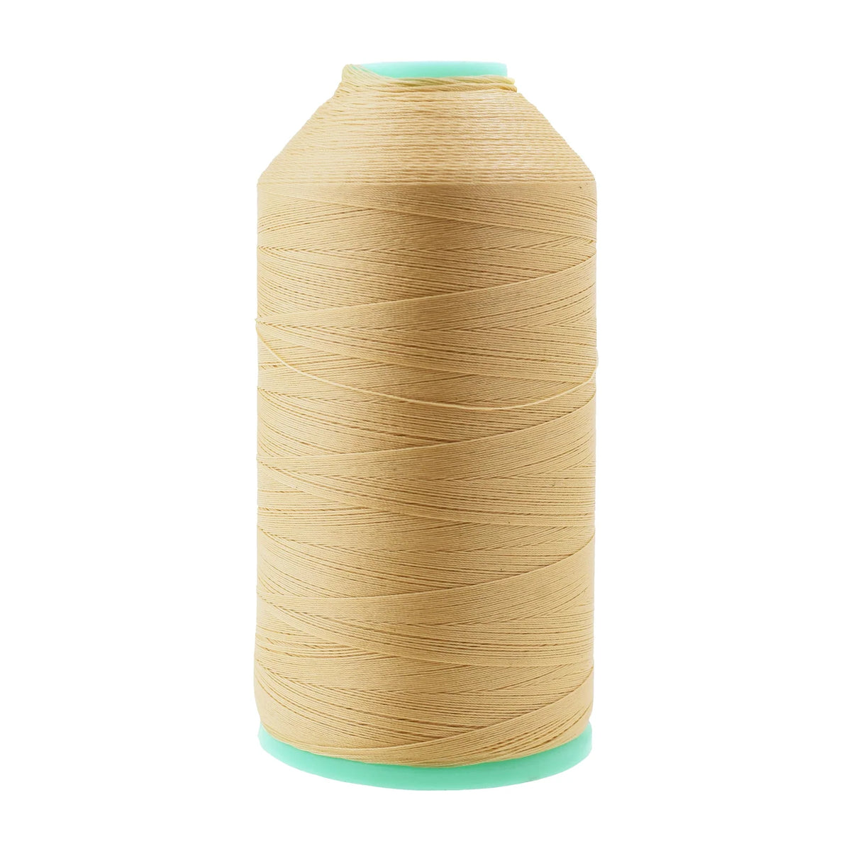 Heavy-Duty Bonded Nylon Upholstery Thread for Leather, Vinyl, Canvas and Outdoor Gear Repairs — Tan / T45 #46 210D/2