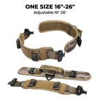 Heavy Duty Tactical Dog Collar for Large Working Dogs with a Quick Release Buckle and Adjustable Fit