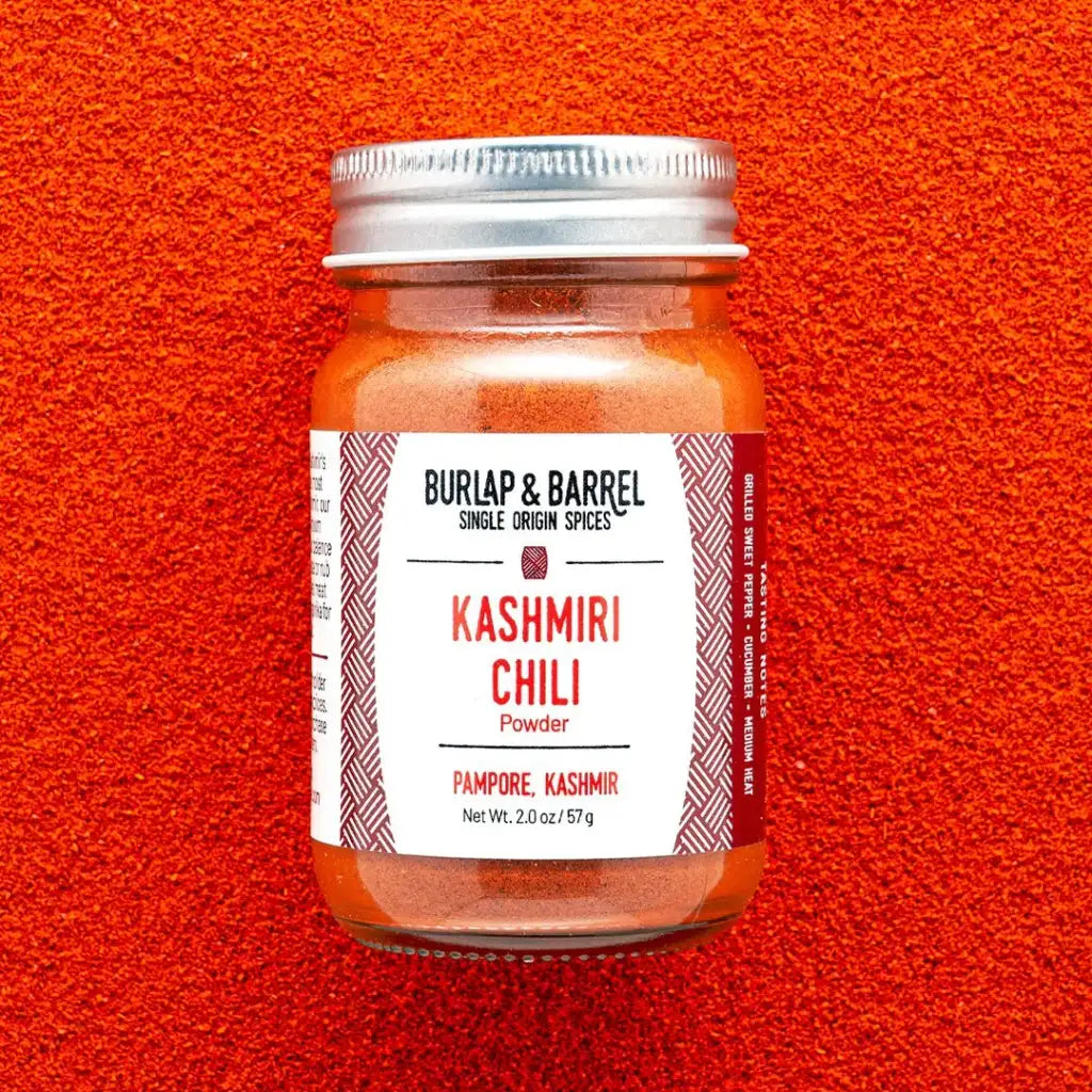 Heirloom Kashmiri Chili Powder, 2.0 oz glass jar