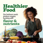 Heirloom Vegetable Seeds Collection with 32 Open-Pollinated Varieties and Over 15,000 Seeds for Home Gardens