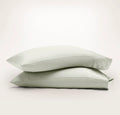 Hemmed Pillowcase Set in Meadow, Breathable Organic Cotton