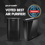 HEPA Air Purifier for Large Rooms with 3-Layer Filtration, Air Quality Sensor and Quiet 1,000 sq ft Coverage