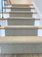 Herringbone Stair Ru — 6ft / 24 inch / Neutral / 6ft / 25.5 inch / Neutral / 6ft / 27 inch / Neutral / 6ft / 30 inch / Neutra