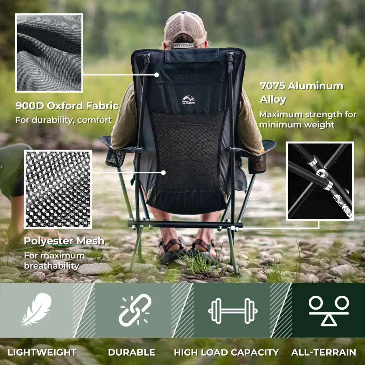 High-Back Armchair